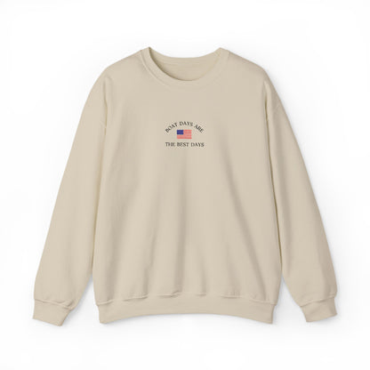 Embroidered Boat Days Are The Best Days Sweatshirt
