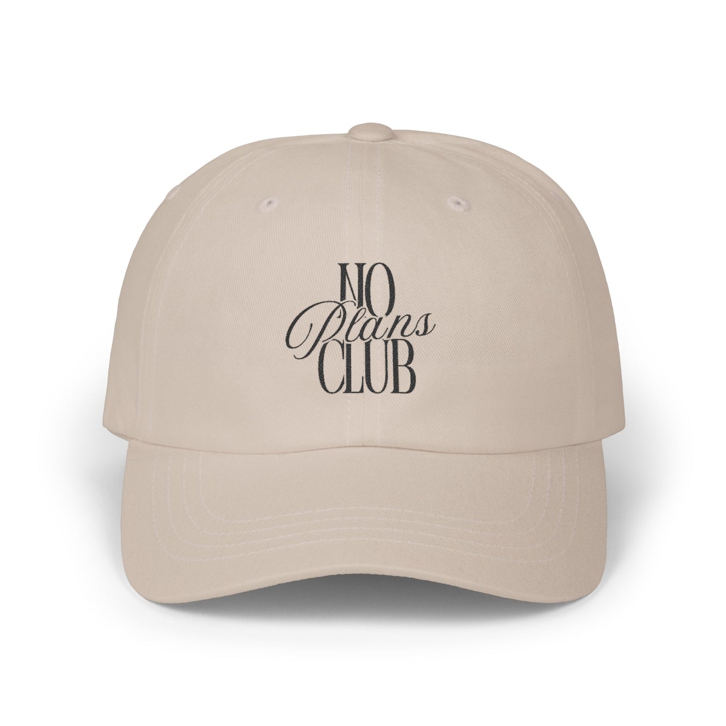 No Plans Club Hat