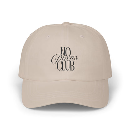 No Plans Club Hat