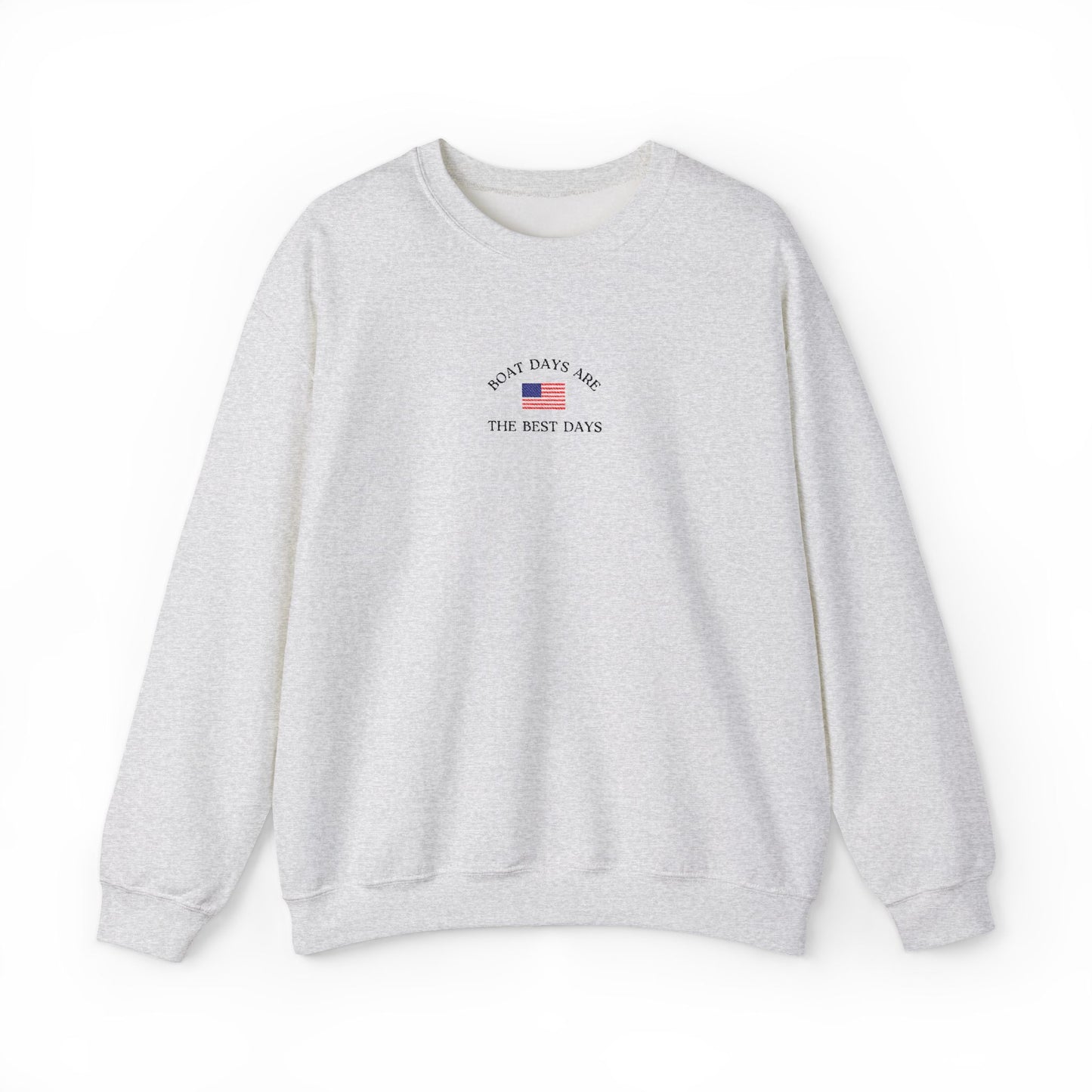 Embroidered Boat Days Are The Best Days Sweatshirt